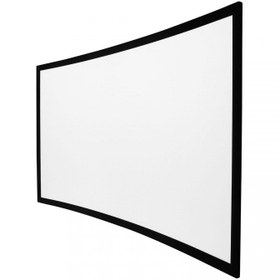 تصویر پرده نمایش یا پرده پروژکتور - منحنی - 100 × 177 سانتیمتر | برابر با 80 اینچ واید - Curved Series Fixed Frame Screen LF-PH80 - گرندویو Grandview 