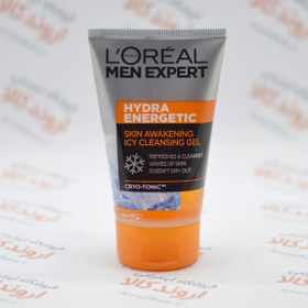 تصویر ژل شستشو صورت مردانه لورآل Loreal مدل Hydra Energetic 