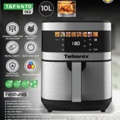 تصویر سرخ کن بدون روغن تلیونیکس مدل TAF4470 ظرفیت 10 لیتری Telionix TAF4470 Air Fryer 10L