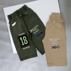 تصویر شلوارک کتان خنک پسرانه | 3 تا 15 سال 