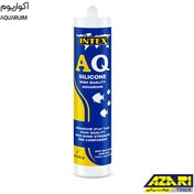 تصویر چسب سیلیکون آکواریوم مشکی INTEX AQ 