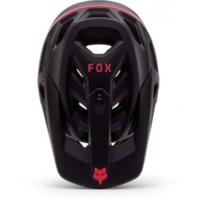 تصویر کلاه ایمنی دوچرخه سواری مشکی فاکس ریسینگ مدل Fox Proframe RS Taunt Fullface Helm 