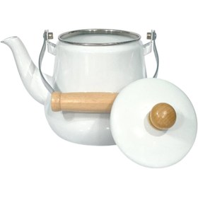 تصویر کتری لعابی ایکیا 