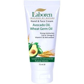 تصویر کرم جوانه گندم و آووکادو لابورن laboren avocado oil cream