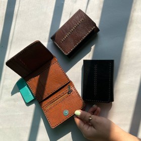 تصویر کیف پول جیبی دست دوز 