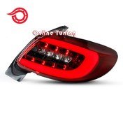 تصویر چراغ خطر عقب پژو 207 NGCO قرمز دودی NGCO 207 MULTI-COLOR REAR LIGHTS