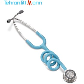 تصویر گوشی پزشکی لیتمن کلاسیک ۳ آبی دریایی مدل 5912C 