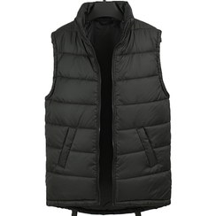 تصویر کاپشن پافر بادی مردانه مدل 46081 رنگ مشکی 