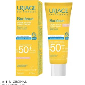 تصویر کرم ضد آفتاب بی رنگ اوریاژ +SPF50 مدل بریسان 