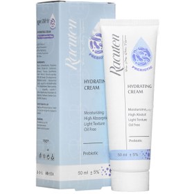 تصویر كرم آبرسان راكوتن پوست چرب و مختلط 50 میل Racuten Oil Free Prebiotic Oily & Combiniation Skin Hydrating Cream 50ml