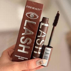 تصویر ریمل قهوه ای اوربیوتی ever beauty Brown mascara ever beauty