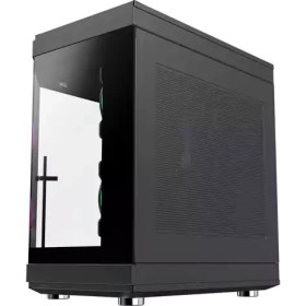 تصویر کیس کامپیوتر گیم مکس Hype FRGB Mid Tower مشکی GameMax Hype FRGB Mid Tower Black Computer Case
