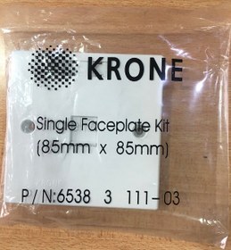 تصویر قاب روکار Krone آلمان تک پورت 