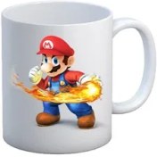 تصویر ماگ قارچ خور (ماریو) – مدل 2 