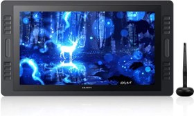 تصویر قلم نوری HUION Graphics Drawing Monitor Tablet 19.5inch +پایه +مدل Kamvas Pro 20 2019 