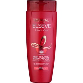 تصویر شامپو لورآل LOREAL مدل ELSEVE Color vive مناسب موی رنگ شده حجم 450 میلی لیتر 