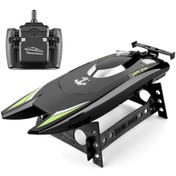 تصویر قایق کنترلی سرعتی دو موتوره RACING BOAT مدل 805 رنگ مشکی 