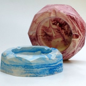 تصویر زیرسیگاری طرح مرمر 