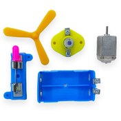 تصویر کیت آموزشی کاردستی آسیاب بادی دانش آموز 