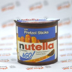 تصویر شکلات نوتلا اند گو nutella & go مدل Pretzel Sticks 