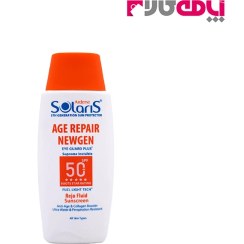 تصویر فلوئید ضدآفتاب و ضدچروک SPF50 آردن سولاریس مدل ایج‌ریپیر نیوژن حجم 100 میلی‌لیتر Ardene Solaris Age Repair Anti-Sun and Anti Wrinkle spf50 Fluid