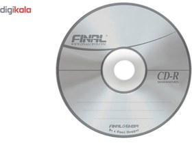 تصویر سی دی خام فینال بسته 50 عددی ا Final CD-R Pack of 50 Final CD-R Pack of 50