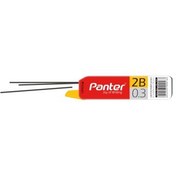 تصویر نوک مداد نوکی 0.3 میلی متری پنتر کد PL105 Panter Mechanical pencil lead 0.3 mm PL105 60mm