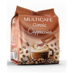 تصویر کاپوچینو کلاسیک مولتی کافه multicafe جعبه 20 ساشه ای multicafe classic cappuccino 20pcs