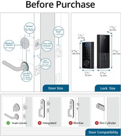 تصویر قفل هوشمند امنیتی انکر مدل Eufy T8520 Anker Eufy T8520 Security Touch Smart Lock