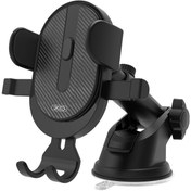 تصویر هولدر موبایل داخل خودرو با قابلیت نصب دوگانه ایکس او XO C60 Car Holder Vehicle Suction Cup Air Outlet Bracket 