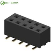 تصویر پين هدر مادگی 2*5 2.54mm SMD 