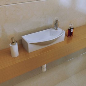 تصویر روشویی روکابینتی رمینی نوین سرام Remini Top Counter Basin