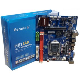 تصویر مادربرد ایسونیک ESONIC H81JAK LGA 1150 