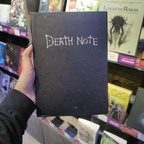 تصویر دفترچه مرگ از انیمه Death Note دث نوت جلد سخت 