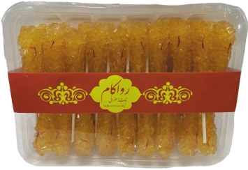 تصویر نی نبات پوشالدار 600 گرمی 