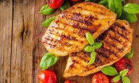 تصویر استیک سینه مرغ 