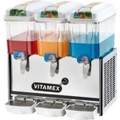 تصویر شربت سرد کن ویتامکس مدل LSJ-12LX3 سه مخزن 