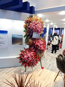 تصویر تاج گل سه طبقه کد122 