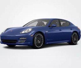 تصویر طلق چراغ جلو پورشه پانامرا 2010-2014 دور خاکستری PORSCHE PANAMERA Gray 2010-2014 