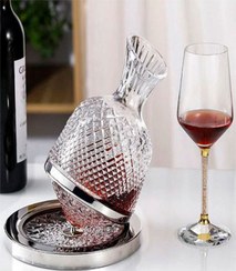 تصویر تنگ بلورین چرخشی مجلسی طرحدار 