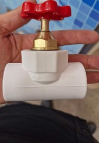 تصویر شیر فلکه سفید 20 