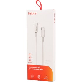 تصویر کابل شارژ هترون USB-C به USB-C مدل HC199CC Hatron HC199CC Fast Charging & Data Transmission Cable