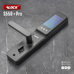 تصویر قفل اثرانگشتی هوشمند ALOCK مدل S550+ Pro 