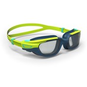 تصویر عینک شنا نابایجی - دکتلون Nabaiji Swimming Goggles - Yellow / Blue - Clear Lenses - Size S - SPIRIT 