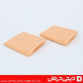 تصویر پد اسفنجی فیزیوتراپی پد پارچه ای دستگاه تنس بسته 2 عددی 