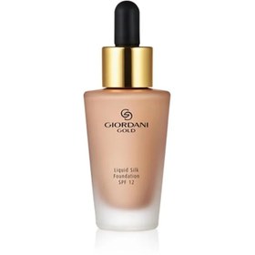 تصویر کرم پودر مایع جوردانی گلد با spf12 - گچی Giordani gold liquid silk foundation spf 12