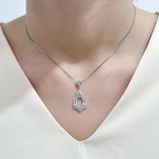 تصویر آویز نقره کد A12 