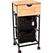 تصویر سبد سیب زمینی و پیاز یونیک مدل UN2904 دو طبقه 