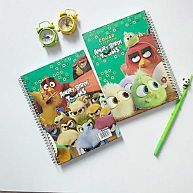 تصویر دفتر 100برگ گوهر جلد سخت کد 004 