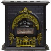 تصویر بخاری گازی شومینه ای طرح پرنس ظرفیت ۲۸ هزار 